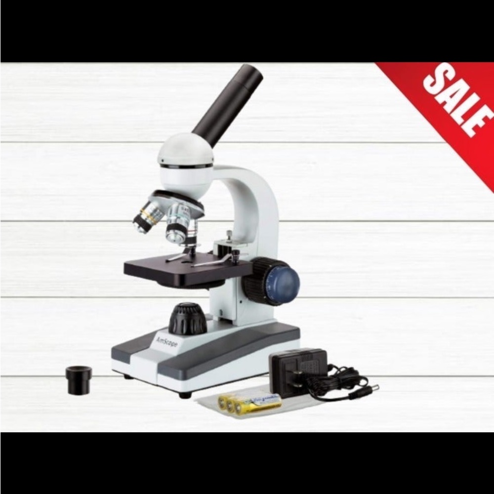 AmScope M150C-I 40X-1000X All-Metal Optical Microscope Student